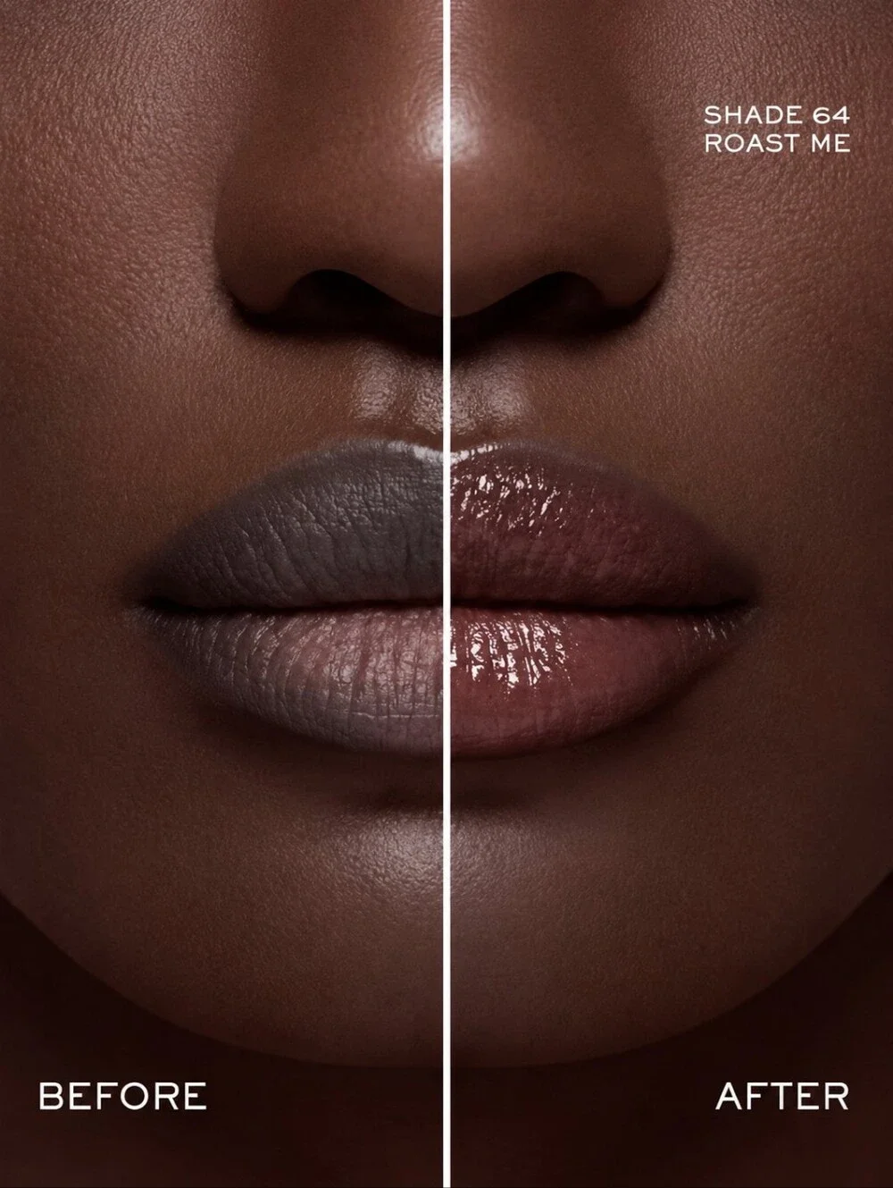 Lancome Butterglow Tinted Plumping Lip Butter Balm Roast Me - Nude Brown